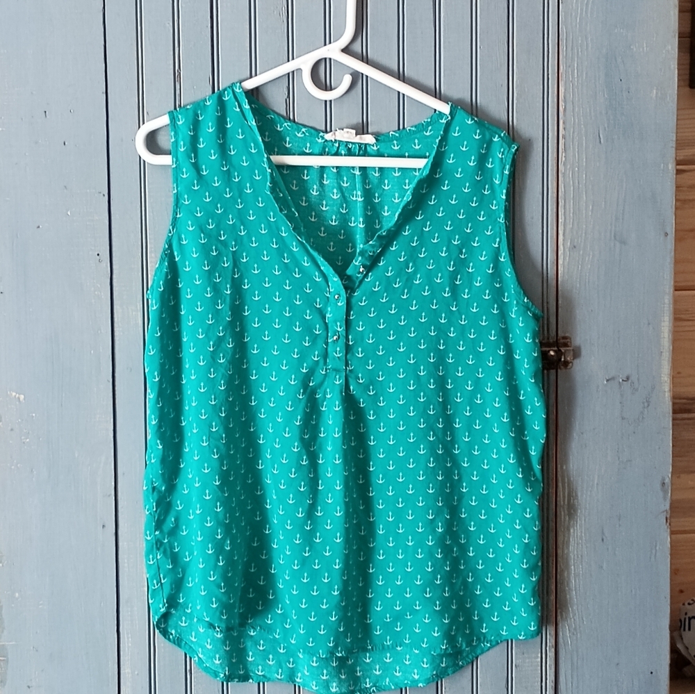 Grand and Greene sleeveless shirt